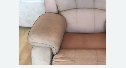 Химчистка кожаных кресел. Горки-2